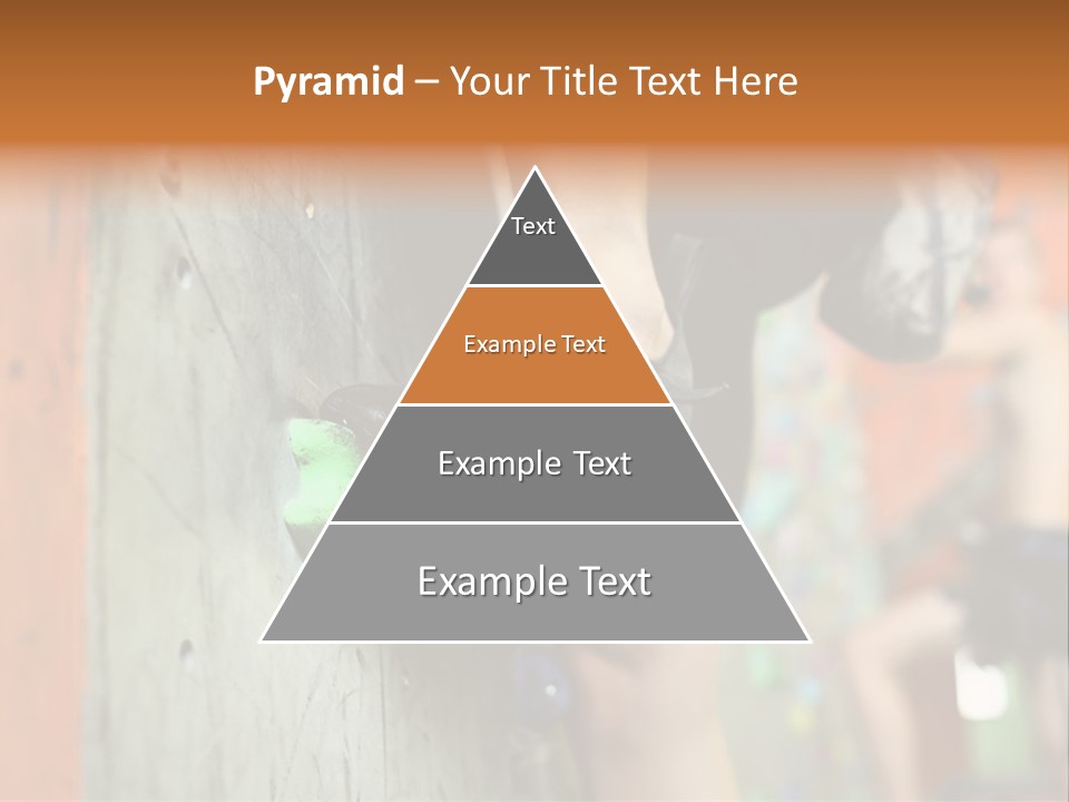 Cliff Climb Powder PowerPoint Template