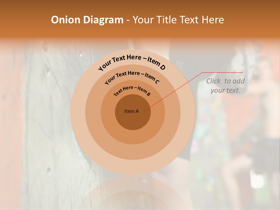 Cliff Climb Powder PowerPoint Template