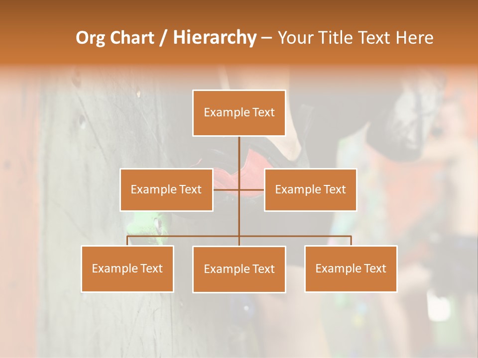 Cliff Climb Powder PowerPoint Template