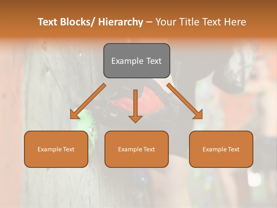 Cliff Climb Powder PowerPoint Template