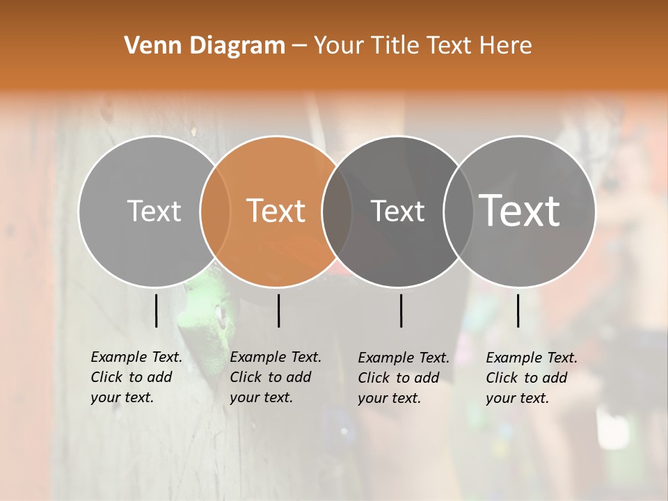 Cliff Climb Powder PowerPoint Template