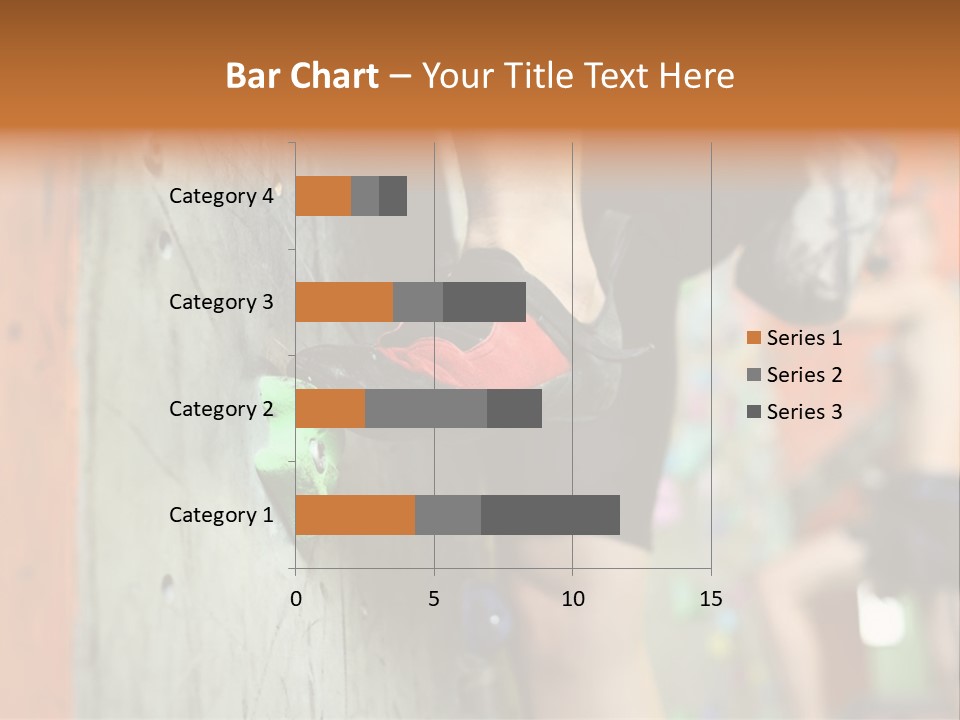 Cliff Climb Powder PowerPoint Template