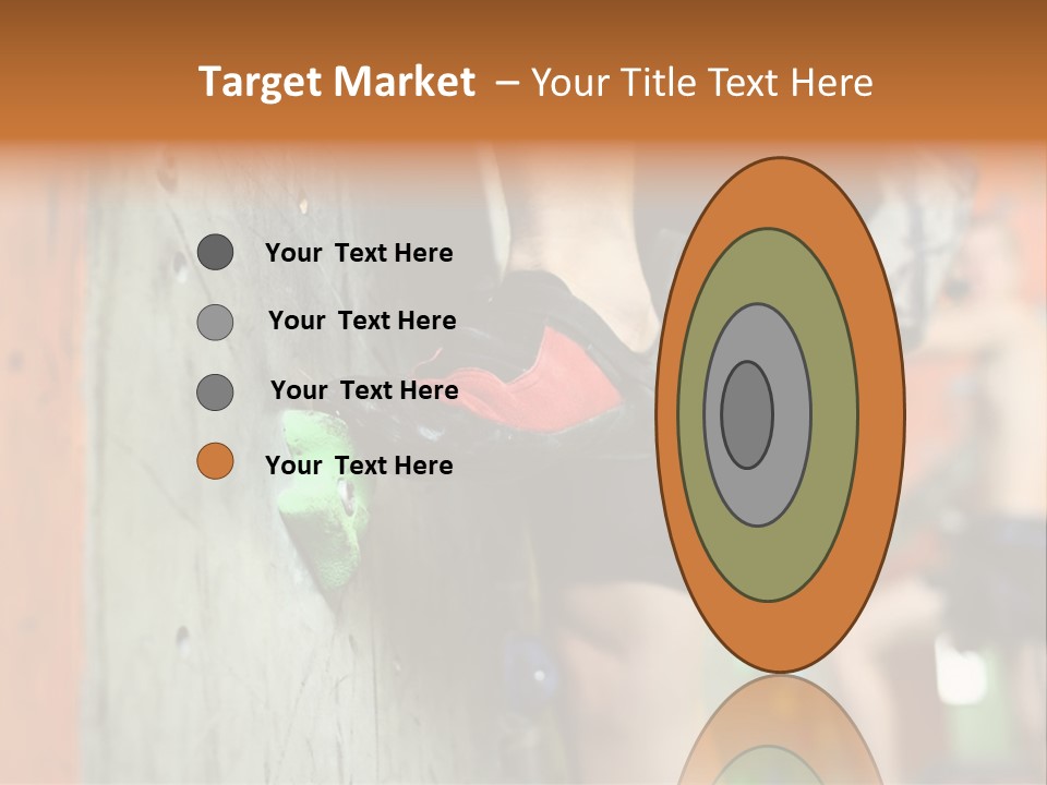 Cliff Climb Powder PowerPoint Template