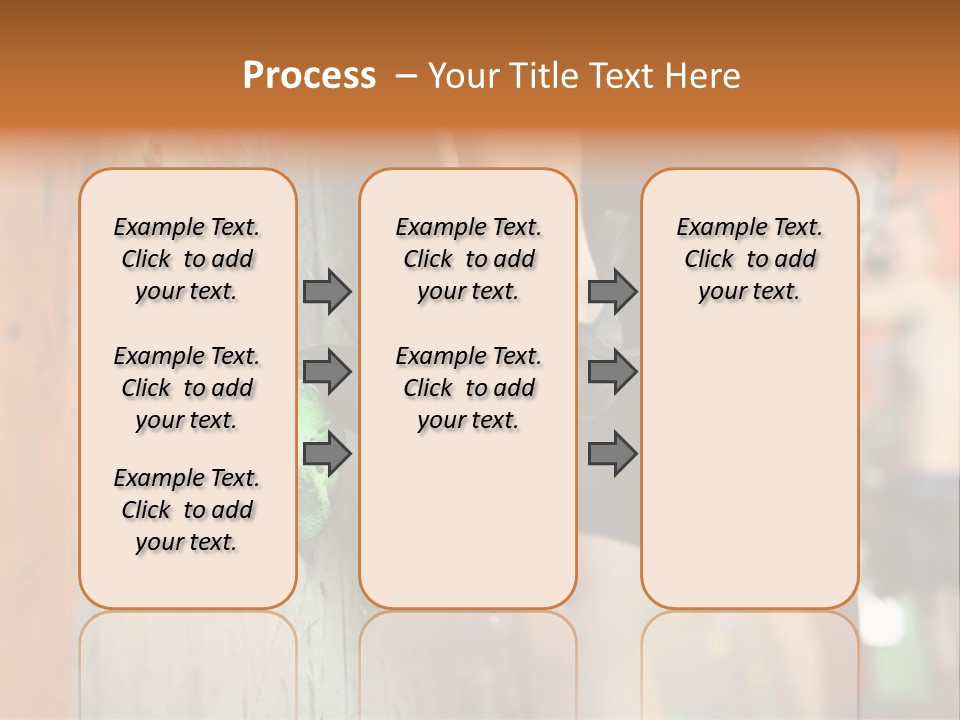 Cliff Climb Powder PowerPoint Template