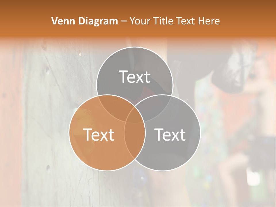 Cliff Climb Powder PowerPoint Template