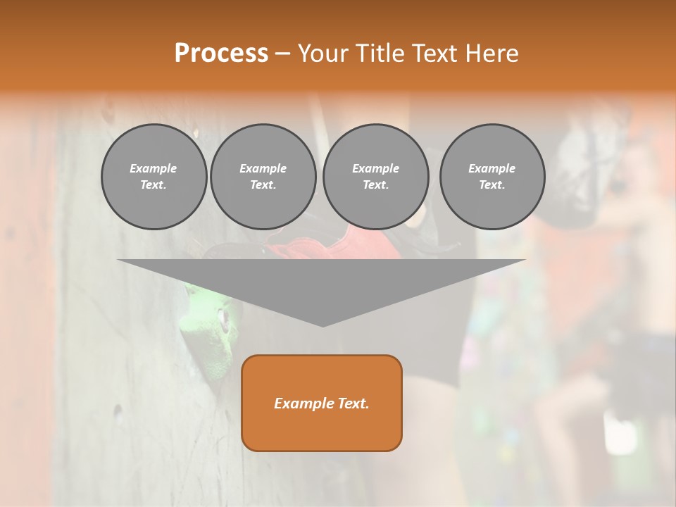 Cliff Climb Powder PowerPoint Template