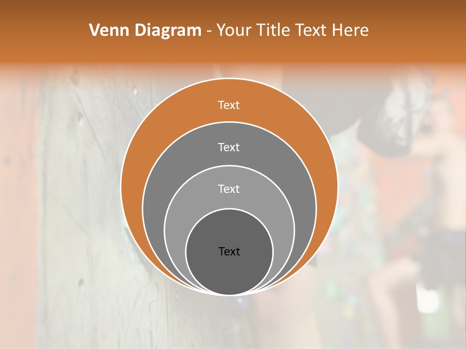 Cliff Climb Powder PowerPoint Template