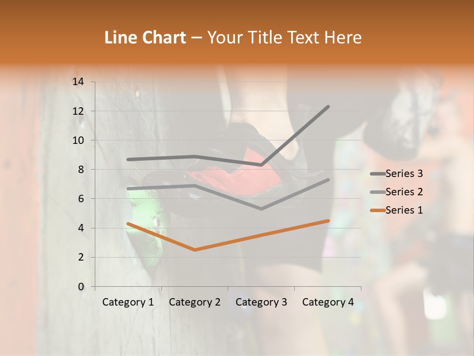 Cliff Climb Powder PowerPoint Template
