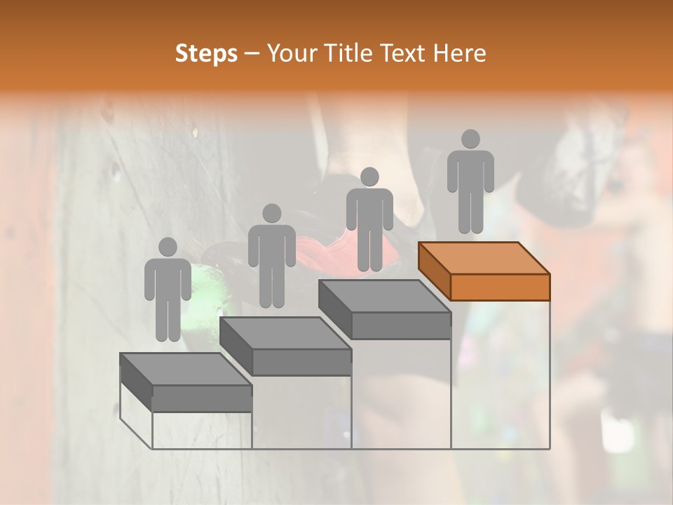 Cliff Climb Powder PowerPoint Template