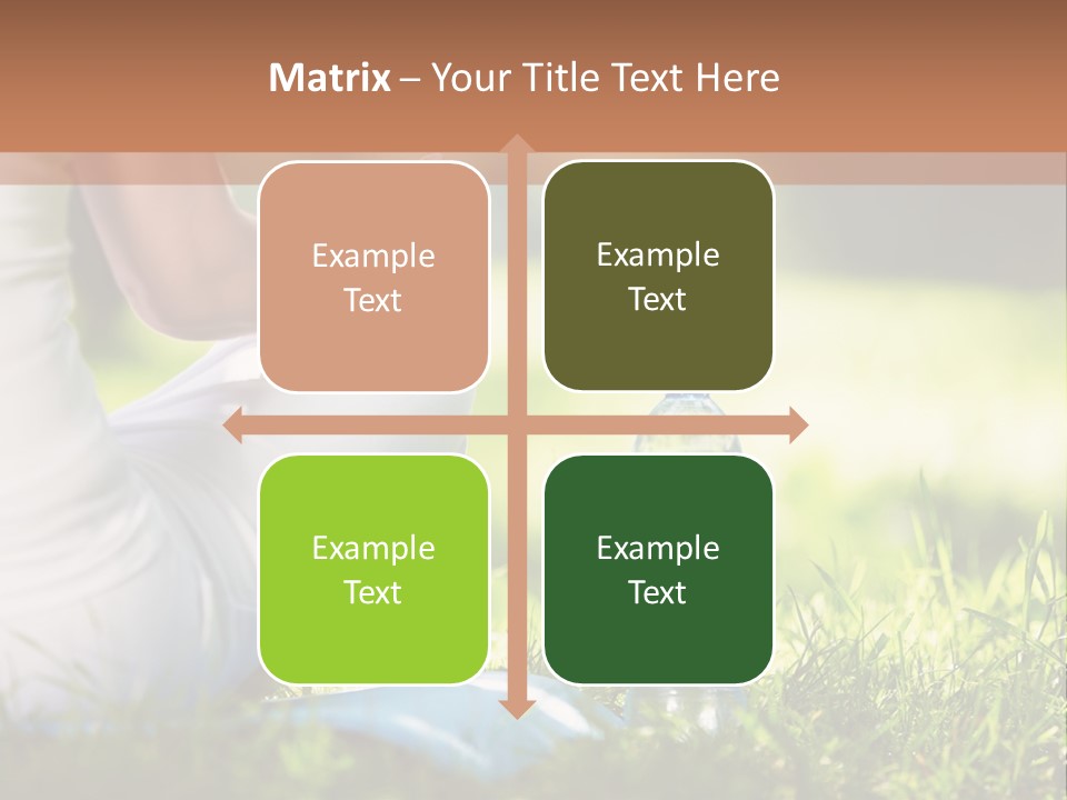 Nature Meditating Only PowerPoint Template