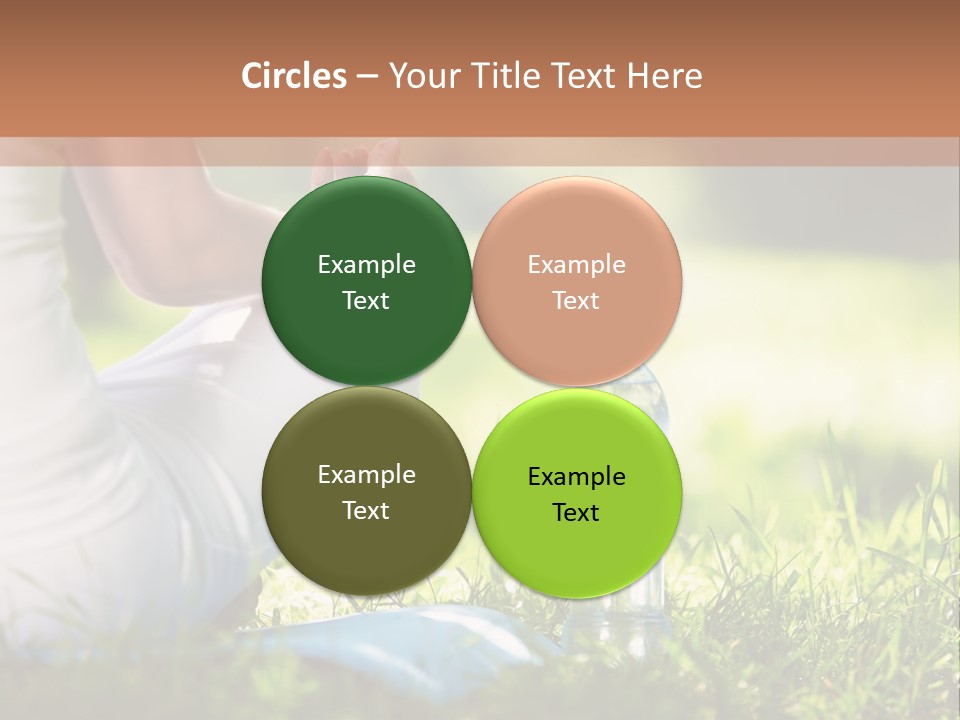 Nature Meditating Only PowerPoint Template