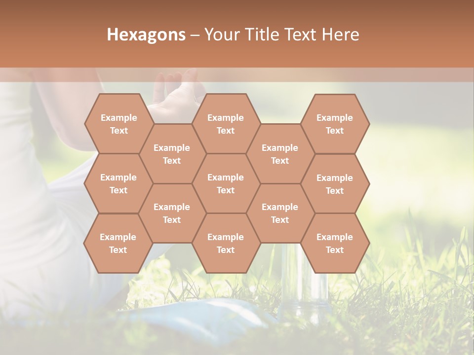 Nature Meditating Only PowerPoint Template