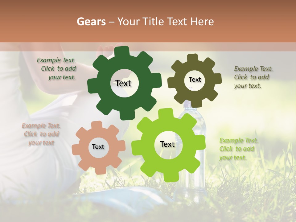 Nature Meditating Only PowerPoint Template