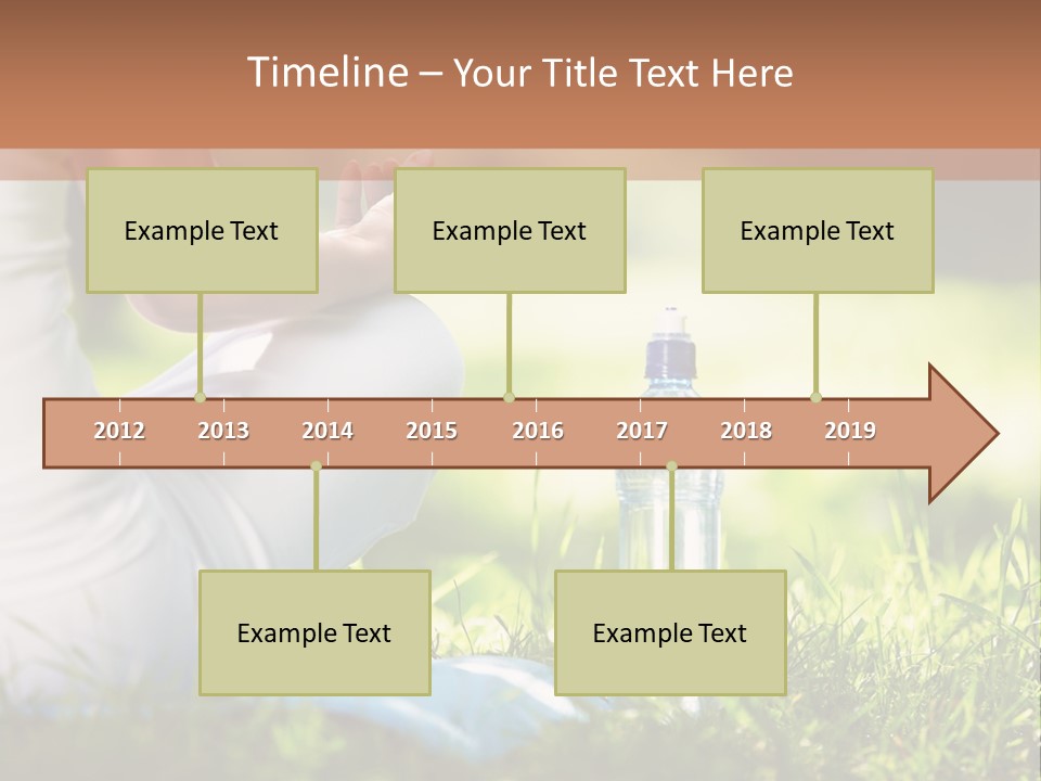 Nature Meditating Only PowerPoint Template
