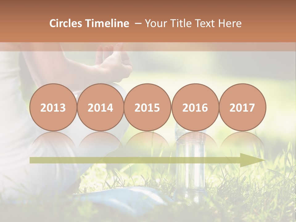 Nature Meditating Only PowerPoint Template