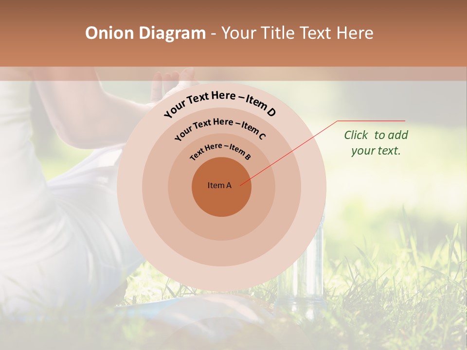 Nature Meditating Only PowerPoint Template