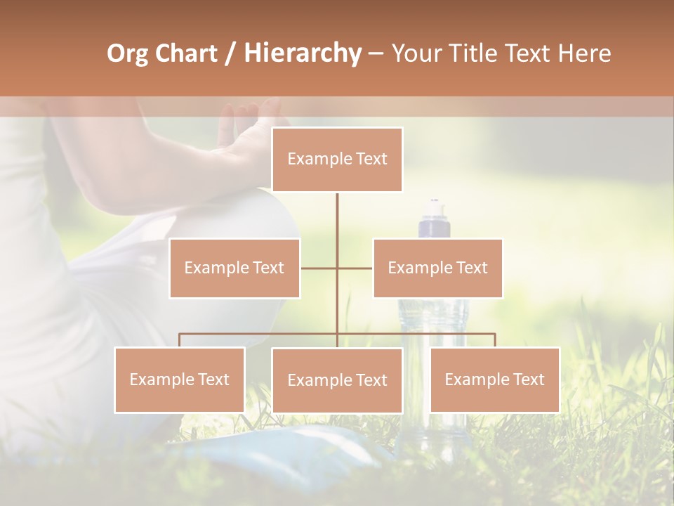 Nature Meditating Only PowerPoint Template