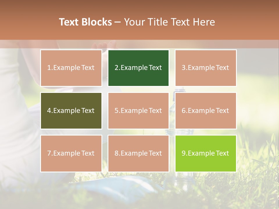 Nature Meditating Only PowerPoint Template