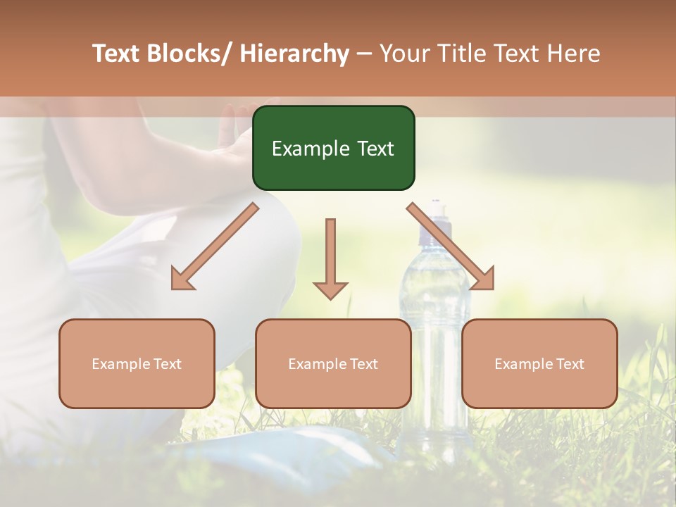 Nature Meditating Only PowerPoint Template