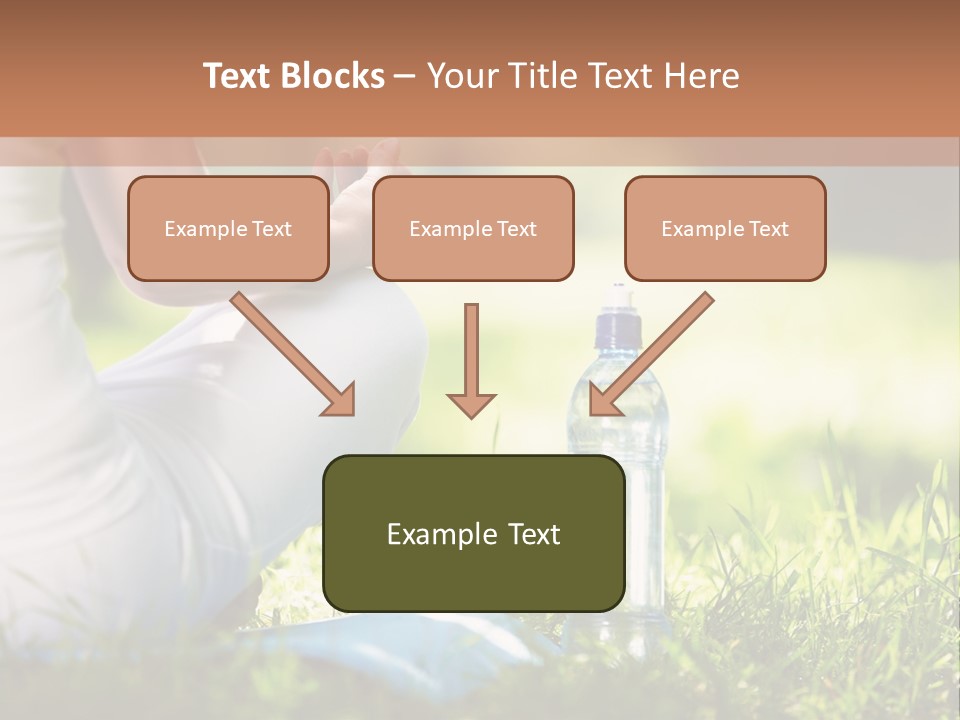 Nature Meditating Only PowerPoint Template