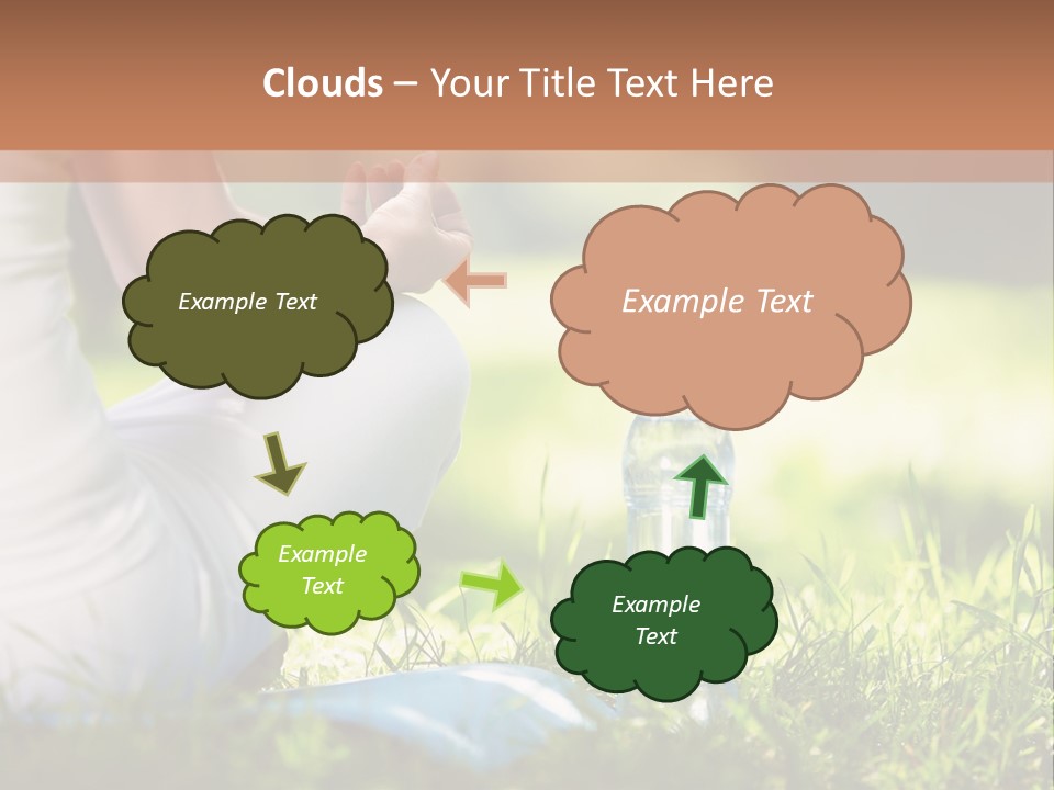 Nature Meditating Only PowerPoint Template