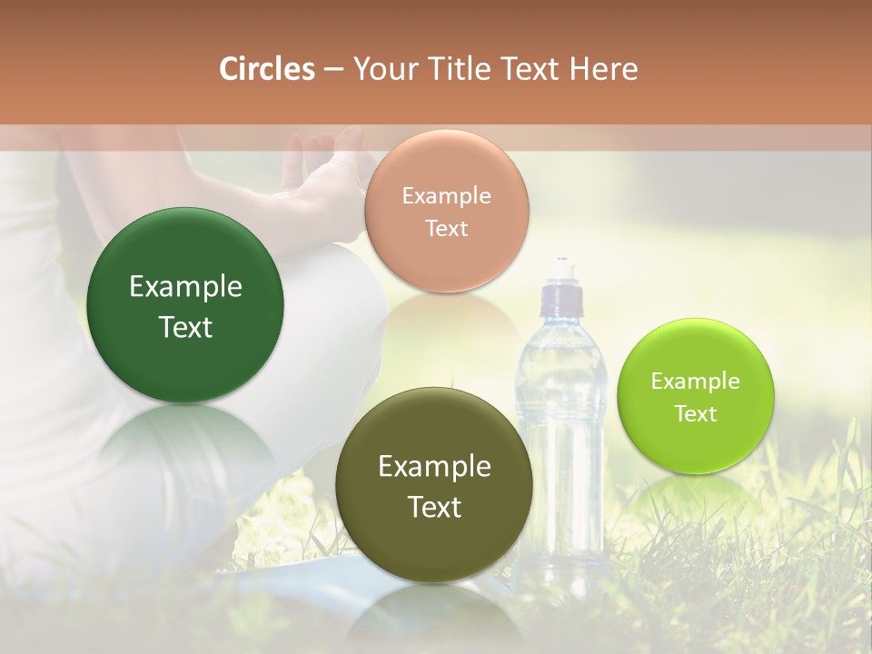 Nature Meditating Only PowerPoint Template