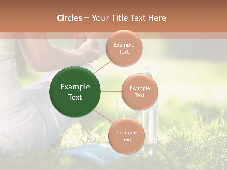 Nature Meditating Only PowerPoint Template