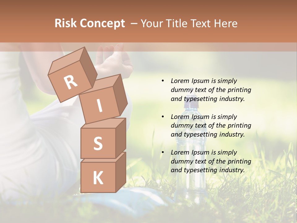 Nature Meditating Only PowerPoint Template