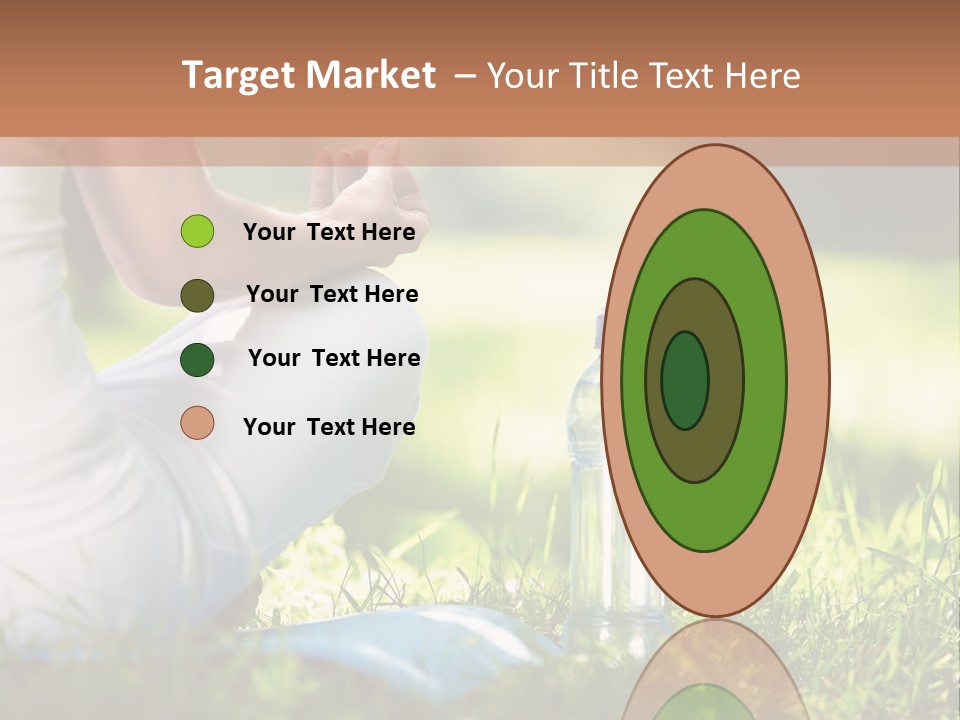 Nature Meditating Only PowerPoint Template