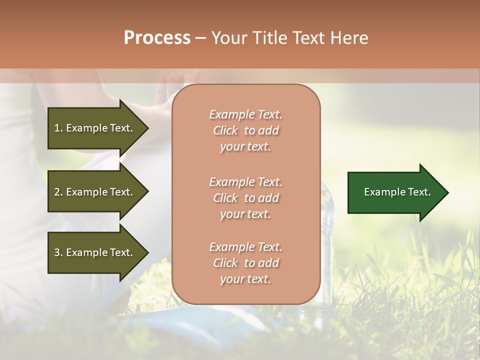 Nature Meditating Only PowerPoint Template