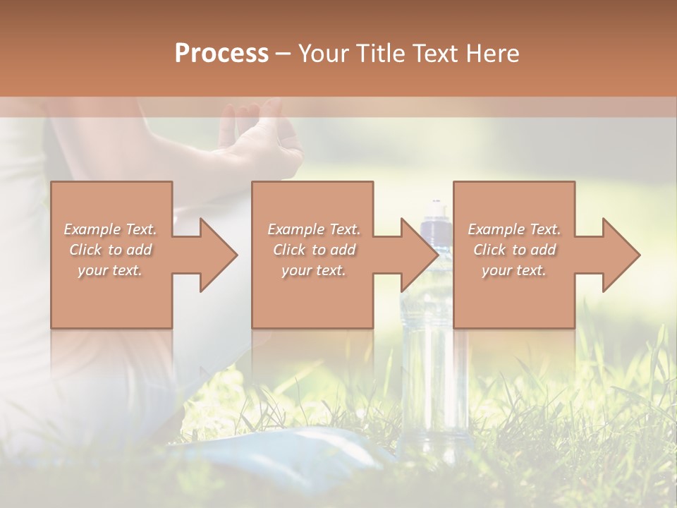 Nature Meditating Only PowerPoint Template