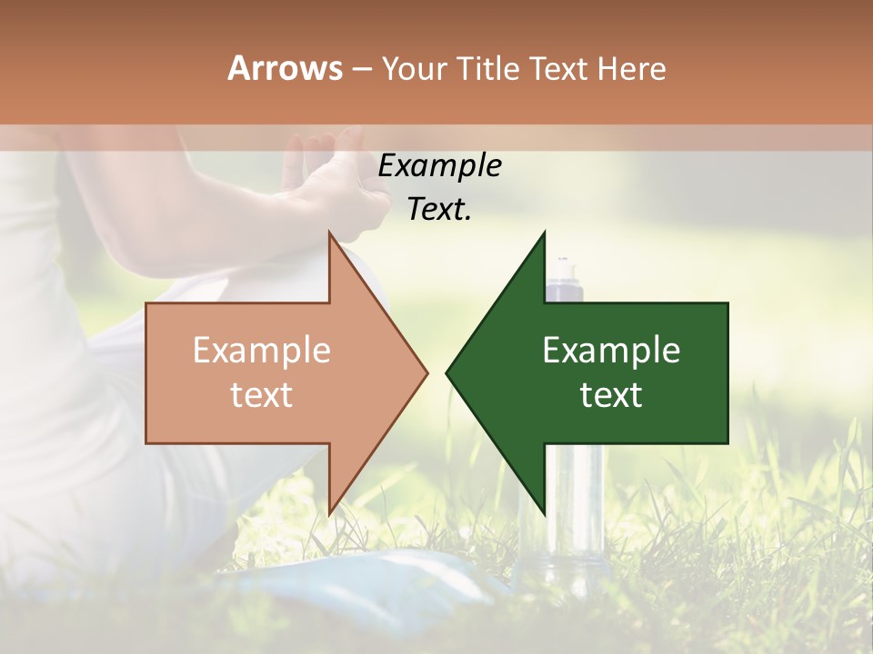 Nature Meditating Only PowerPoint Template