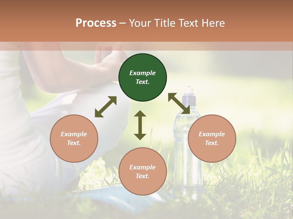 Nature Meditating Only PowerPoint Template