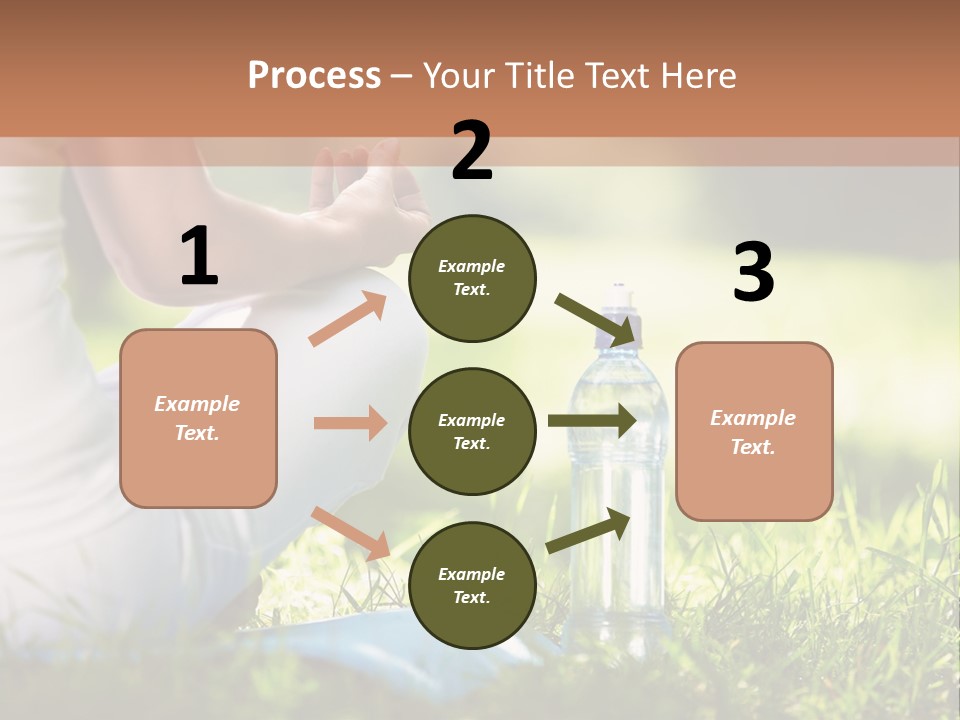 Nature Meditating Only PowerPoint Template