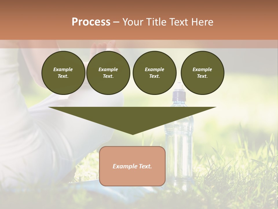 Nature Meditating Only PowerPoint Template