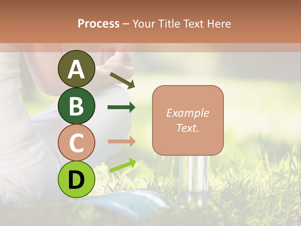 Nature Meditating Only PowerPoint Template