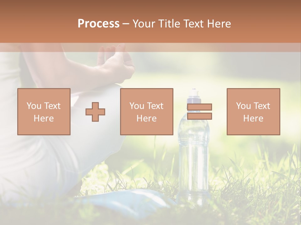 Nature Meditating Only PowerPoint Template