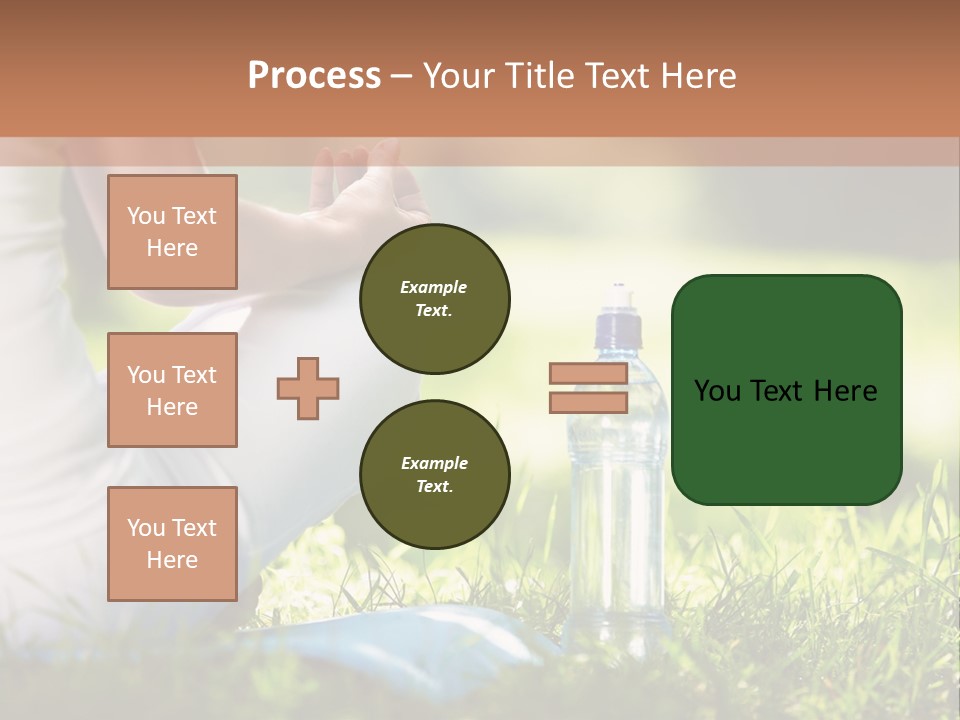 Nature Meditating Only PowerPoint Template