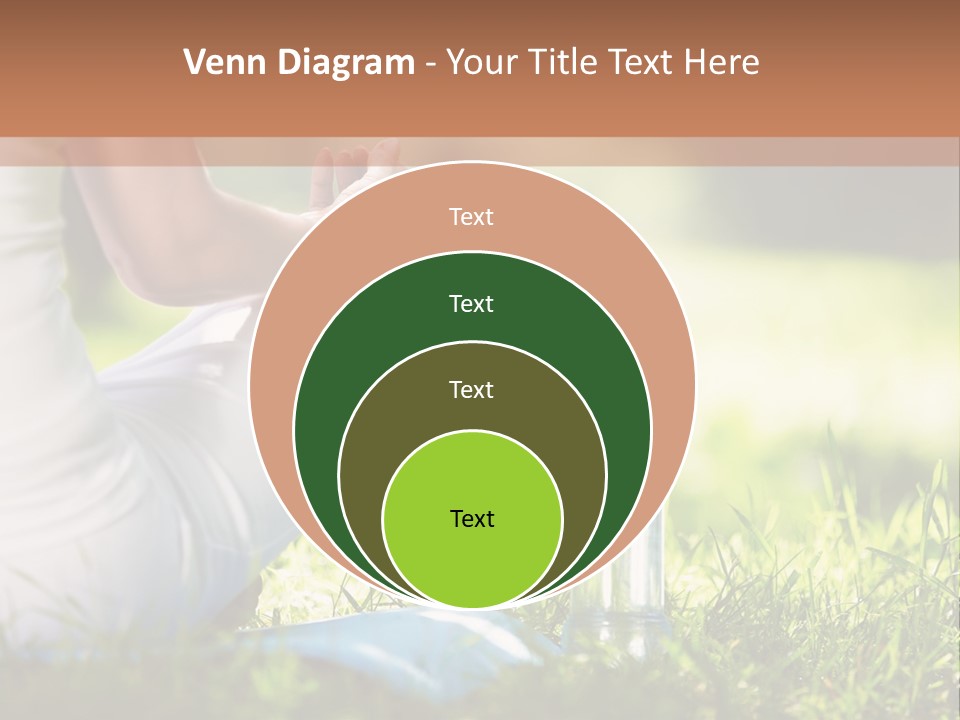 Nature Meditating Only PowerPoint Template