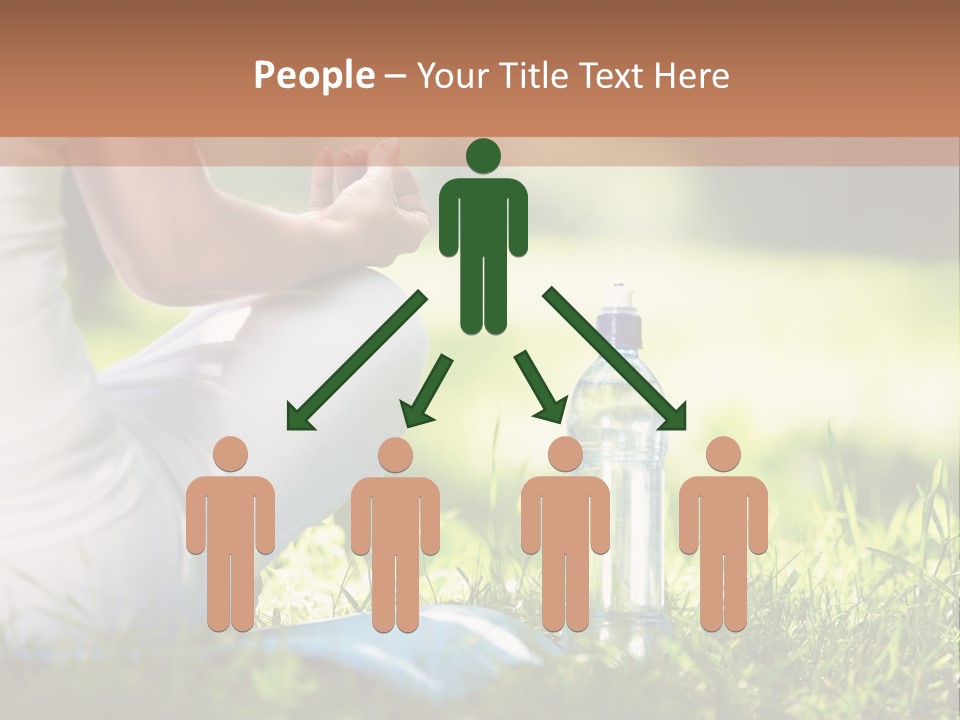 Nature Meditating Only PowerPoint Template