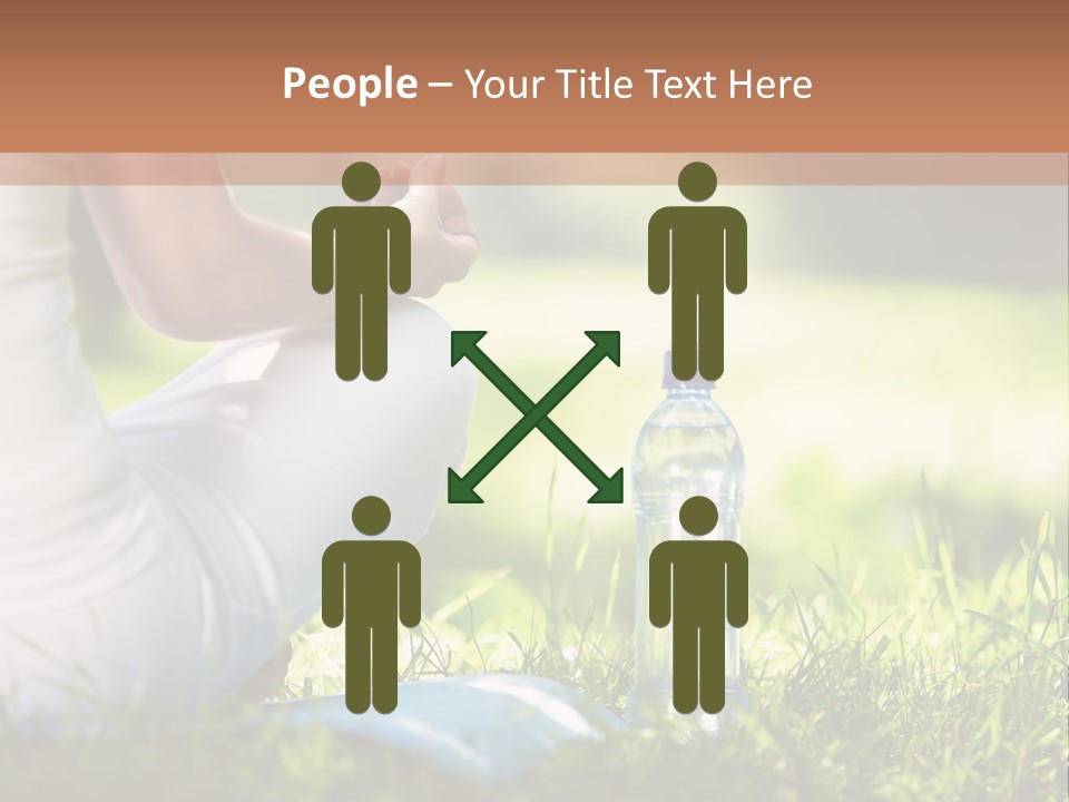 Nature Meditating Only PowerPoint Template