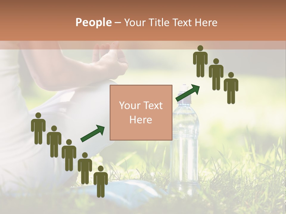 Nature Meditating Only PowerPoint Template