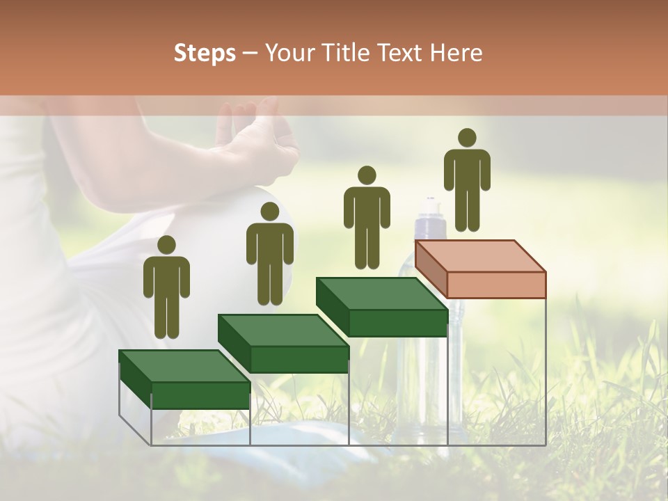 Nature Meditating Only PowerPoint Template