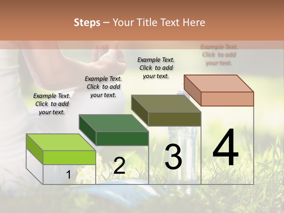 Nature Meditating Only PowerPoint Template