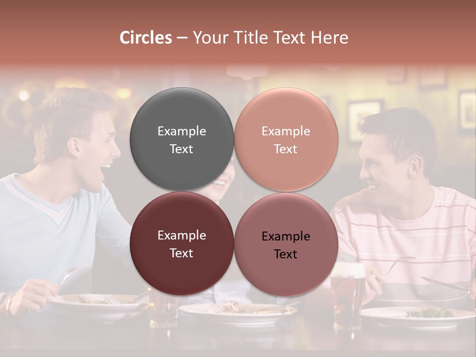 Pub Drink Glass PowerPoint Template