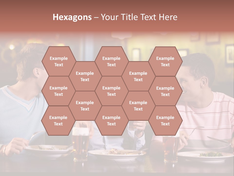 Pub Drink Glass PowerPoint Template