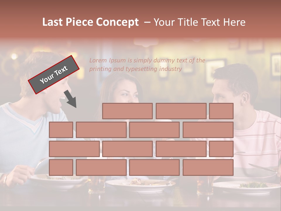 Pub Drink Glass PowerPoint Template