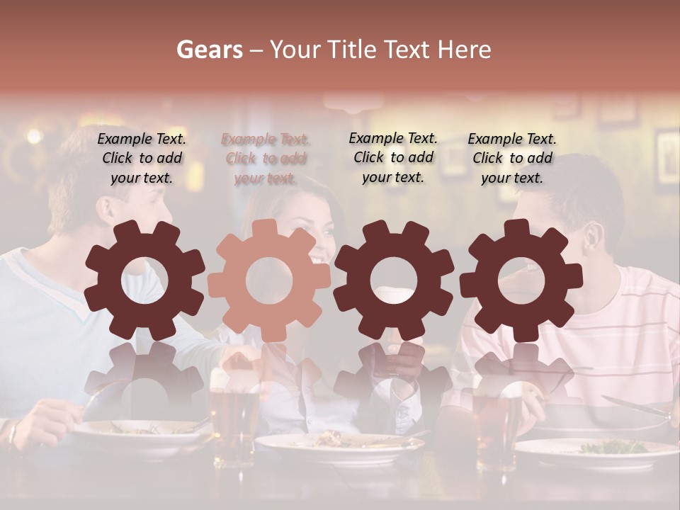 Pub Drink Glass PowerPoint Template