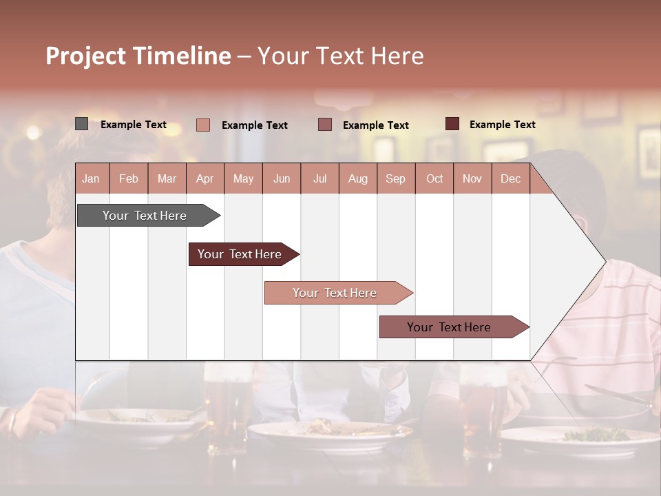 Pub Drink Glass PowerPoint Template