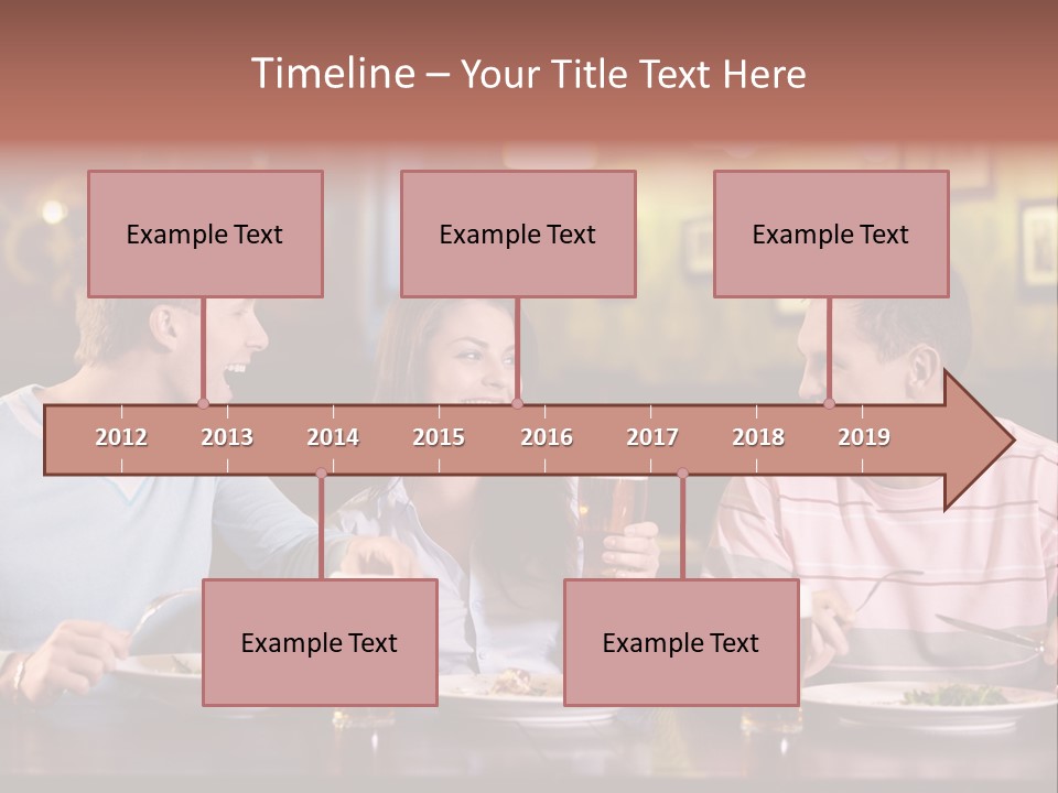 Pub Drink Glass PowerPoint Template